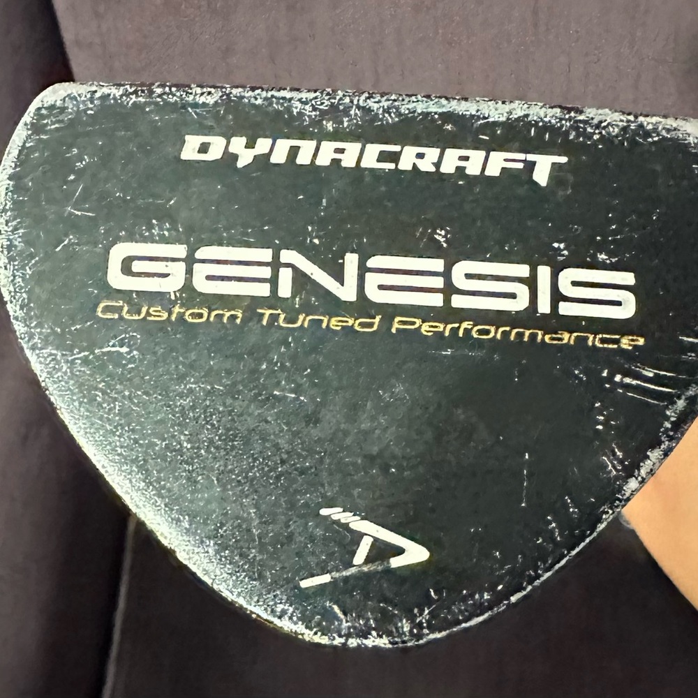 Mens Dynacraft Genesis Golf Putter Golf Club Right Hand Steel Shaft 34"